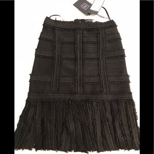 ❌SOLD❌ New Herve Leger Black Skirt Fleur Sz Small